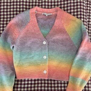 English Factory Rainbow Stripe Sweater (size XS)